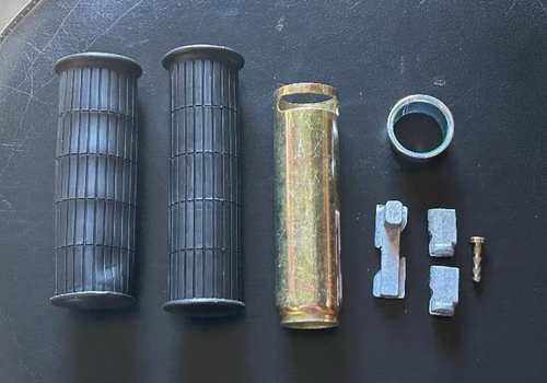 Honda CT70 & Z50 K0 K1 K2 Throttle Grip assembly D0 - Picture 2 of 3