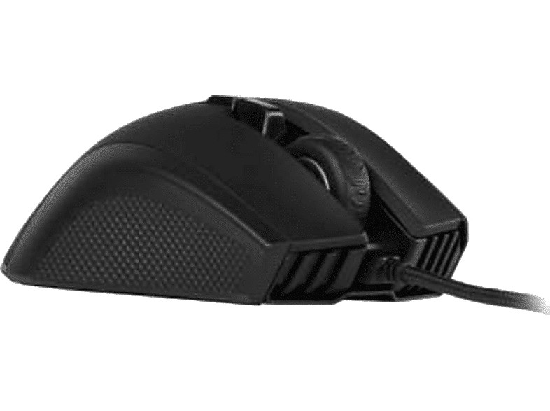 Ratón gaming - Corsair Ironclaw RGB, 18000DPI, 7 botones programables, Negro