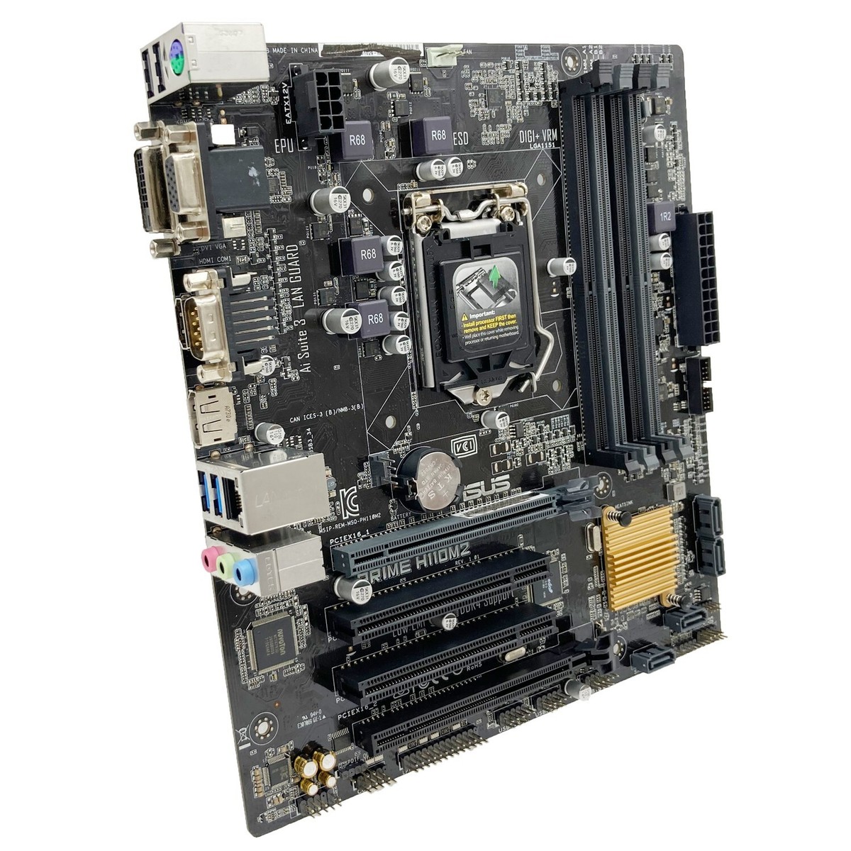 ASUS LGA1151 Motherboard PRIME H110M2 Intel H110 DDR4 for