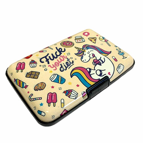 RFID Blocking Aluminium Credit Card Holder Wallet for Men - Travel Safe B4 - Picture 322 of 325