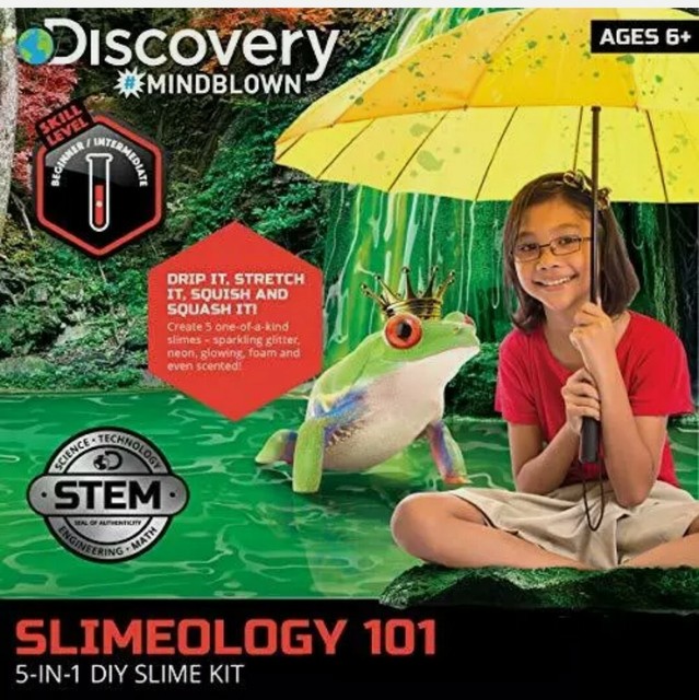 Discovery Kids Toy Slimeology 101. DIY 5-in-1 slime Kit. New in box. Discovery Kids Toy Slimeology 101. DIY 5-in-1 slime Kit. New in box.