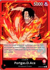 Portgas.D.Ace OP03-001 Pillars of Strength for sale | eBay