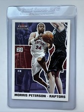 Morris Peterson 2003-04 Fleer Tradition 219 Raptors + Card Saver