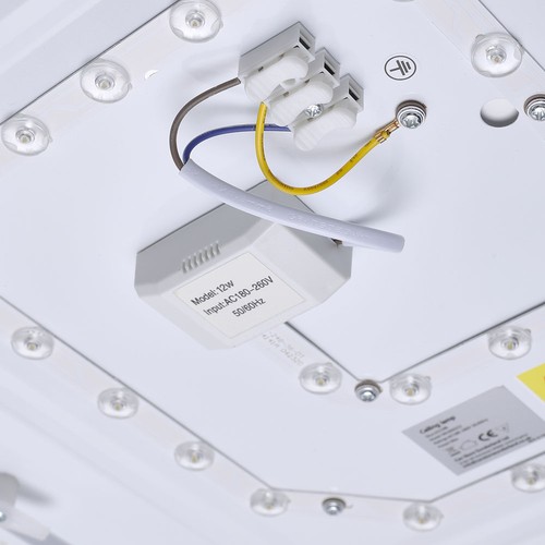 Square LED Ceiling Light Indoor Cool White 38/48cm Panel Lighting for Bedroom 1X - Picture 19 of 23