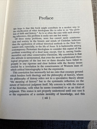 The Historian and the Believer by Van A. Harvey 1st Print HCDJ 1966 ,Beautiful - Picture 15 of 15