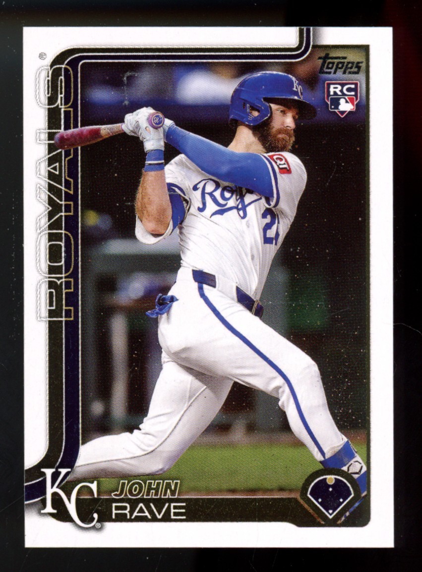 2025 Topps Update JOHN RAVE RC Base Card Lot x 7 #US 192 ROYALS
