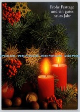 L366004 Felices fiestas y un buen año nuevo Candle Herlitz AG Berlín
