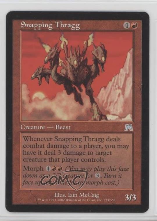 Snapping Thragg Magic: Onslaught #233 2002