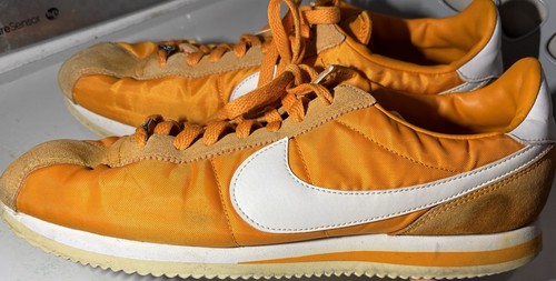 Scarpe da corsa Nike Uomo 12 Classic Cortez Sneakers Arancione Swoosh Sportive Retrò - Foto 5 di 8