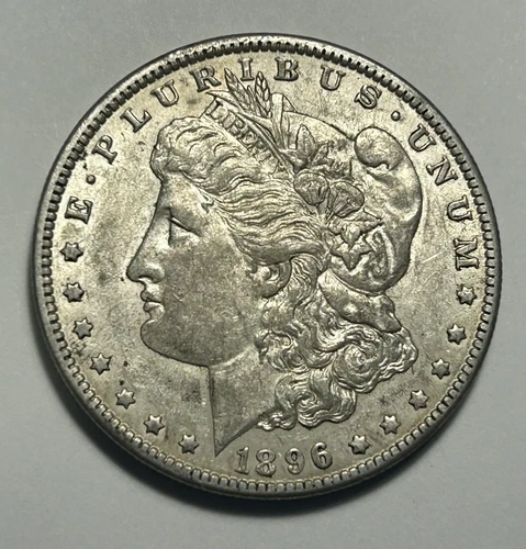 1896 O MORGAN DOLLAR AU