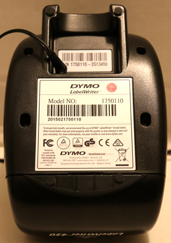 DYMO Labelwriter 450 Model 1750110 w/Power Supply - Working - Picture 6 of 9