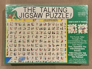 ジグソーパズル THE TALKING JIGSAW PUZZLE Talking Jigsaw Puzzle | eBay