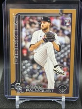 Carson Palmquist 2025 Topps Gold #1908/2025 (RC) - Colorado Rockies