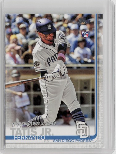 2019 Topps Update Fernando Tatis Jr. #US56 Padres - 第 1/2 張圖片
