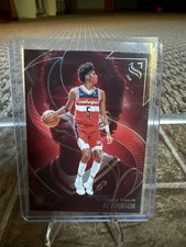 2024-25 Panini Silhouette AJ Johnson Rookie RC #77 Wizards