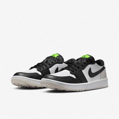 シューズ(男性用) AIR JORDAN 1 LOW GOLF 'PHANTOM VOLT DD9315-108 Nike Air Jordan 1 Low Golf Phantom Volt Neon Yellow シューズ(男性用)