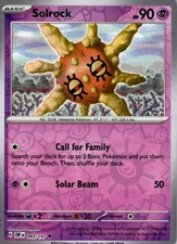 Solrock 093/197 SV03: Obsidian Flames Reverse Holo