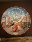 New ListingBradford Exchange Walt Disney "Main Street, Usa" 25th Anniversary Plate