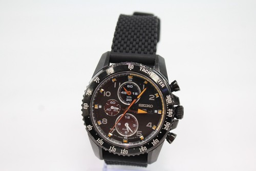 Mens Seiko Sportura Chronograph Watch Ref V172-0AS0 Quartz SPARES/REPAIRS