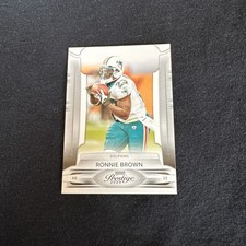 Ronnie Brown 2009 Panini Playoff Prestige Football #52 Miami Dolphins