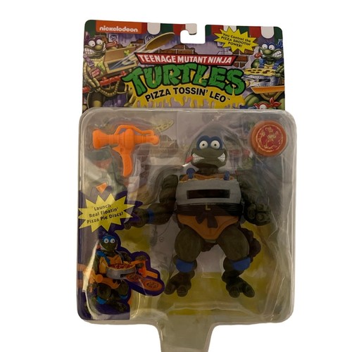 Leonardo Teenage Mutant Ninja Turtles Pizza Tossin Leo Actionfigur Playmates - Bild 1 von 7