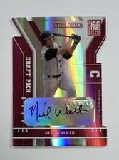 2004 Donruss Elite #291 Neil Walker Draft Pick Auto AR145