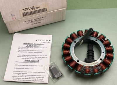 NEW CYCLE ELECTRIC INC 2112-0146 CE-6010 STATOR 38 3PHASE ST/FXD