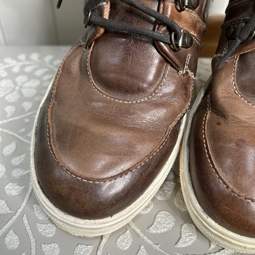 Heritage Bedford Stu Schnürschuhe High Top Leder Schuhe 8,5 Gorpcore Grunge Wandern - Bild 3 von 18