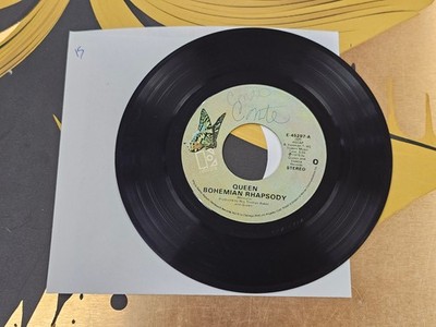 Queen Bohemian Rhapsody USA 7'' Single 45 E-45297 Freddie Mercury