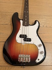 Squier Precision Bass 1983 (serie SQ) - MIJ FujiGen - Sunburst - ¡Estado de coleccionista!