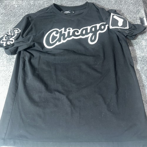 Camiseta Pro Standard Chicago White Sox negra cosida con logotipo para hombre mediana - Imagen 1 de 9