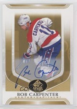 2020 SP Signature Edition Legends Gold Spectrum Foil Bob Carpenter #194 Auto 4lz