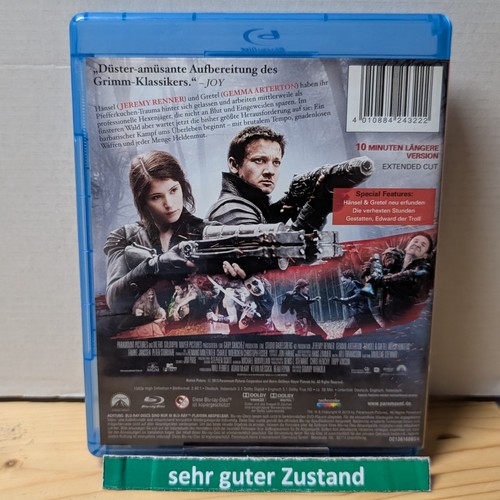 Hänsel und Gretel: Hexenjäger - Extended Cut | Blu-Ray | Zustand sehr gut - Foto 2 di 3