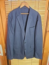 J. Crew Ludlow Somelos 2 Button Linen Blend Unstructured Blazer 42L Long Coat