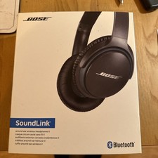 Bose SoundLink around ear wireless 2 cuffie - nero con bordo blu