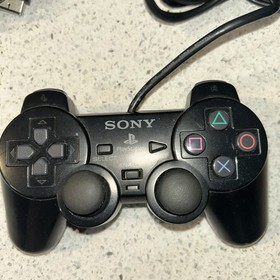 Sony PlayStation 2 PS2 Fat 3001 Console Bundle Tested w/ 2 Controllers