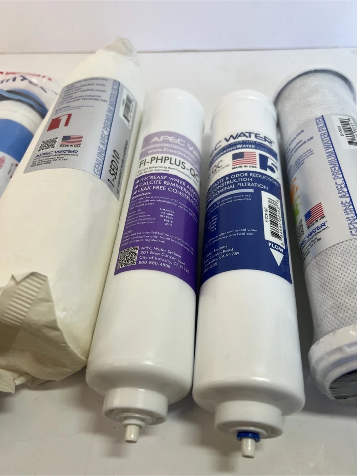APEC Water Systems 90-GPD pH+ 6-Stage RO Ultimate Complete Systems Filter Set - Image 2 of 4