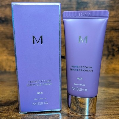 Missha Perfect Cover Serum B.B Cream Select Shade Tightens Firms