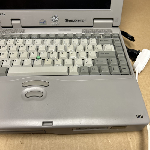 Vintage Toshiba Tecra 510CDT Intel Pentium POWER TESTED *Read* - Picture 8 of 19