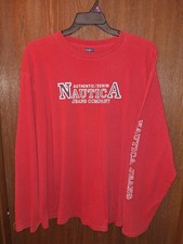 Nautica Men's Long Sleeve Shirt Size XL
