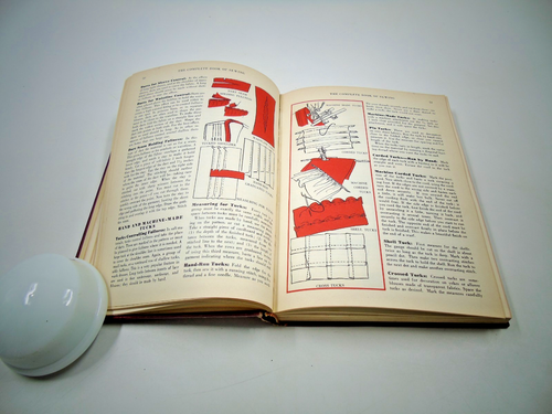 The Complete Book Of Sewing By Constance Talbot/ Vintage 1943 Hardcover - Foto 11 di 15