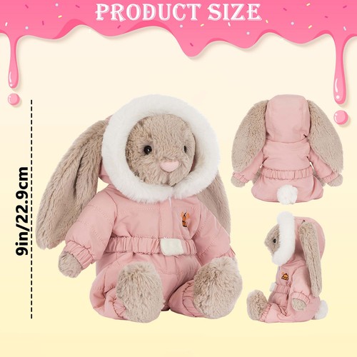 Bonnie Rabbit Ski outfit JELLYCAT Plush Toy Soft Stuffed Toy Small 9 Inches Doll - Picture 5 of 7