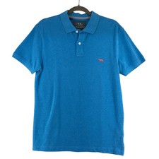 Rodd  Gunn Mens Size S Polo Shirt Sports Fit Collared Short Sleeve Cotton Blue