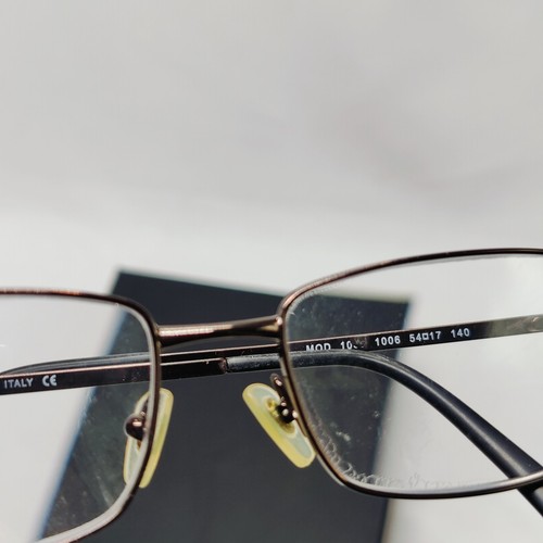 Versace MOD 1006 Eyeglass Sunglasses Frames Metal Brown 54-17-140 Italy - Picture 8 of 8