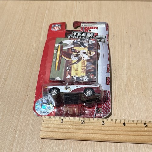 Champ Bailey 2003 Washington Redskins Convertible Fleer Diecast Car Nuevo Leer Negro - Imagen 11 de 11