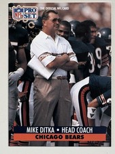 1991 Pro Set - Mike Ditka #108