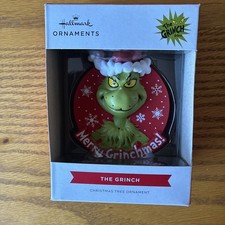 The Grinch - Hallmark Dr Seuss figure  Christmas Ornament 