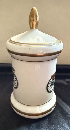 Deckelvase 36/2 von Royal Porzellan Bavaria KM Handarbeit 22 Karat Gold - Bild 2 von 10