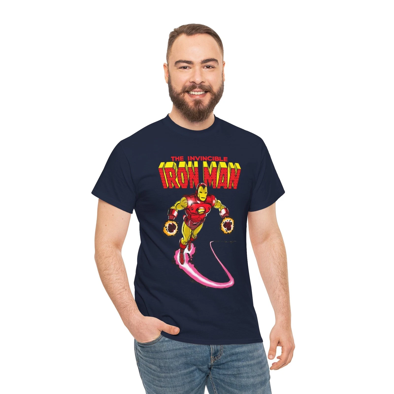 Iron Man T-Shirt - George Perez Art - Tony Stark - Marvel Comics - MCU