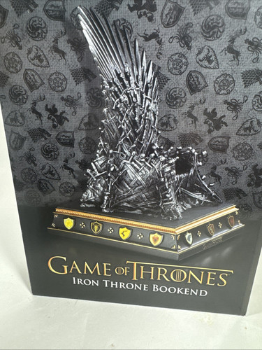 NUEVO Juego de Tronos El Trono de Hierro Sujetalibros La Noble Colección - Imagen 8 de 8